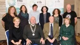 ETB staff and speakers at the annual Community Education Seminar of Donegal