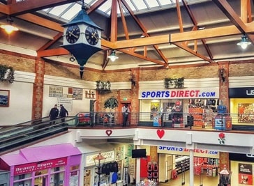 The Courtyard Shopping Centre Letterkenny in Donegal